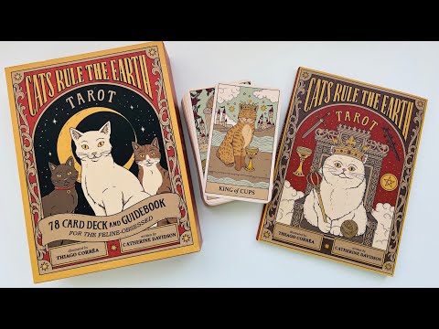 Видео: Обзор на колоду таро Cats rule the Earth/Кошки правят землей