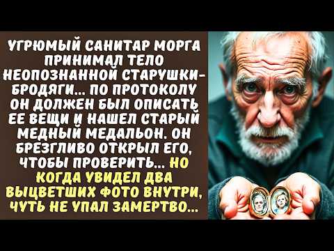 Видео: САНИТАР морга открыл МЕДАЛЬОН бездомной, а когда увидел фото внутри, чуть не упал замертво...