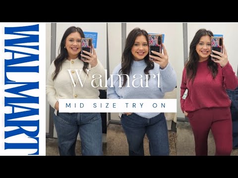 Видео: Примерка среднего размера в Walmart | Бесплатная сборка, время и Tru & Terra & Sky/Идеально подхо...