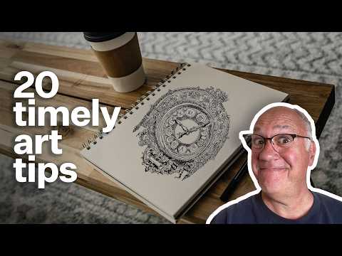 Видео: Нет времени на искусство? Попробуйте эти советы.