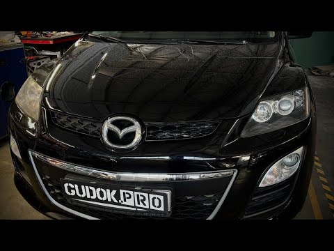 Видео: Что случилось с ксеноновым модулем спустя 5 лет?! Ремонт фары Mazda CX после ДТП. До/после