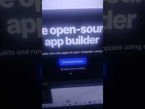 Видео: Этот конструктор приложений с открытым исходным кодом для ИИ-приложений Quests просто БЕЗУМИЕ! Ун...