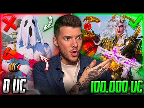 Видео: СУПЕР ПРОКАЧКА АККАУНТА на 100000 UC В PUBG MOBILE! 60 МАТЕРИАЛОВ, ЗОЛОТО, МИФИКИ! ПРОКАЧАЛ АККАУНТ
