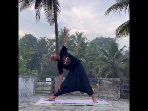 Видео: 🧘‍♂️ Видеоурок с практикой йоги на 73 минуты.