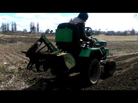 Видео: ФРЕЗЕРОВКА ПОЧВОФРЕЗОЙ САМОДЕЛЬНИМ МОТОТРАКТОРОМ ИЗ МОТОБЛОКА