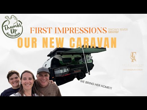 Видео: Обзор Snowy River SRH16F | День знакомства с нашим новым семейным гибридным караваном с большим п...