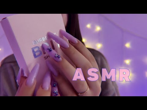 Видео: ASMR TAPPING 💜 АСМР таппинг длинными ногтями 🌙