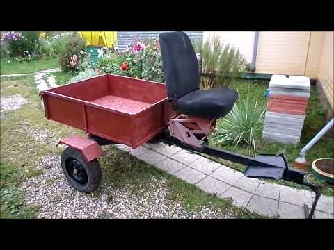 Видео: Самодельный прицеп для мотоблока