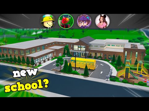 Видео: Мы построили ШКОЛУ в Блоксбурге!