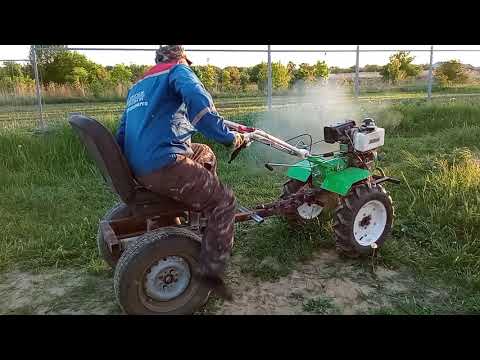 Видео: адаптер для мотоблока