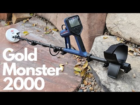 Видео: Тест Minelab Gold Monster 2000 на золото и горячие камни