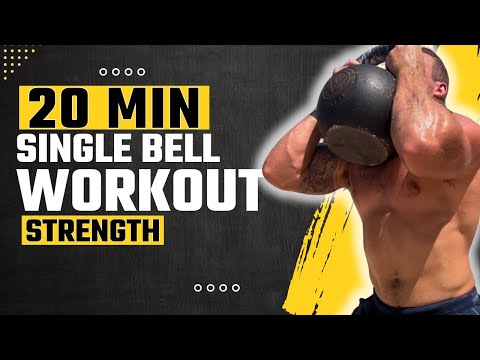Видео: Тренировка с одной гирей | 20-минутный силовой комплекс дома