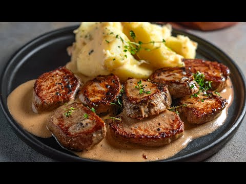 Видео: Когда у меня есть такое мясо, я готовлю его как в ресторане! 🔝Просто, вкусно и недорого.