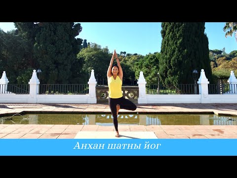 Видео: Анхан Шатны Иог - Хичээл №8.  Бүтэн Хичээл 60 мин  (1hour Beginner Yoga Class )