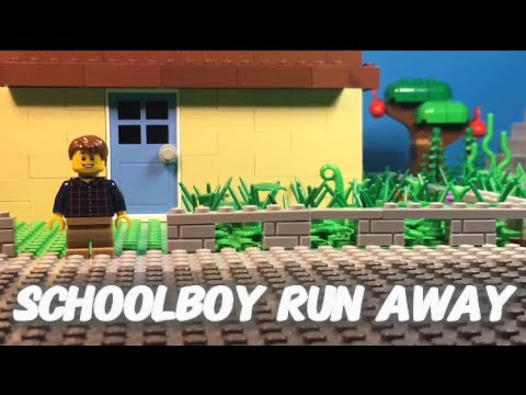 Видео: Schoolboy Run Away/ Побег от Дома/Лего Анимация фильм
