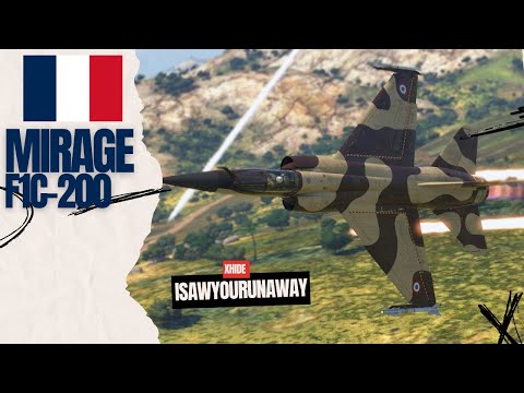 Видео: Mirage F1C-200 - вы ненавидите этот самолёт, потому что не умеете на нём играть в #warthunder