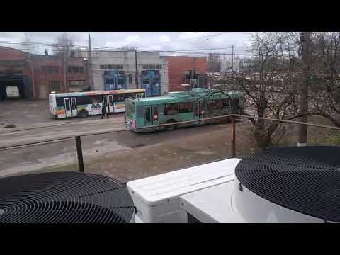 Видео: 1 день после закрытия троллейбусного движения в Твери + перегон 28 по депо Часть 1