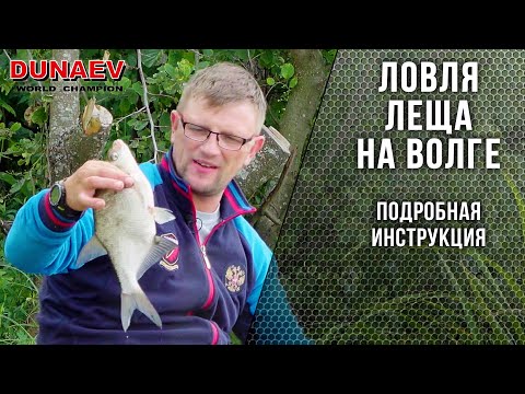 Видео: Ловля леща на фидер на реке ВОЛГЕ. Снасти, промер дна, насадка, прикормка.
