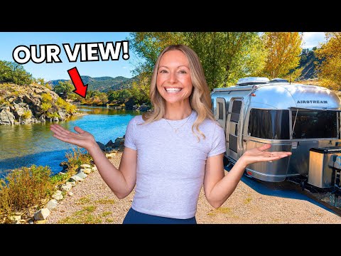Видео: Кемпинг Riverfront Airstream в Салиде, Колорадо