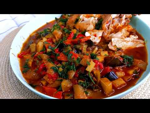 Видео: ЯРКОЕ ВКУСНОЕ БЛЮДО НА УЖИН.