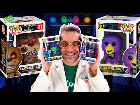 Видео: ДОКТОР ЗЛЮ и СВИНОТРОН: коллекция ФНаФ АНИМАТРОНИКОВ FUNKO POP! Сборник! 13+