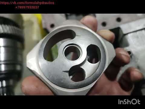 Видео: Гидронасос основной на экскаватор ЕК ТВЭКС Bosch Rexroth A8VO55LAOH2/61R1-NZG05K010-K