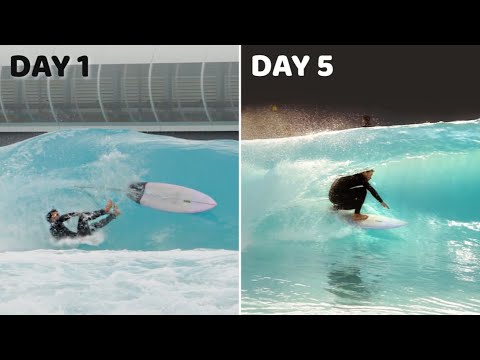 Видео: Моя первая в жизни БОЧКА в этом волновом бассейне — легче ли это, чем в океане?