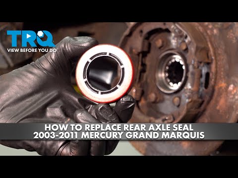 Видео: Как заменить сальник заднего моста Mercury Grand Marquis 2003-2011