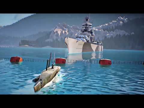 Видео: Мини-Подлодки Против Тирпица