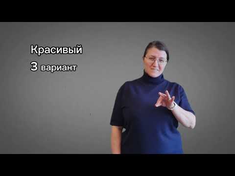 Видео: Словарь на РЖЯ. Человек 1 часть