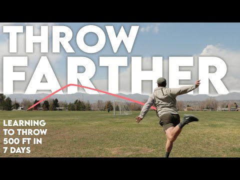 Видео: Как бросать дальше за одну неделю (и попытаться преодолеть отметку в 500 футов!)