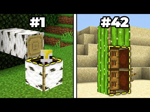 Видео: Я Построил ВСЕ ТАЙНЫЕ БАЗЫ, Чтобы Найти ЛУЧШУЮ! (украл идею у Carvs)