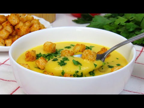 Видео: Вкуснейший СУП пюре ИЗ КАБАЧКОВ. Какой же он ВКУСНЫЙ! Делюсь Как приготовить вкусный Суп Без Мяса