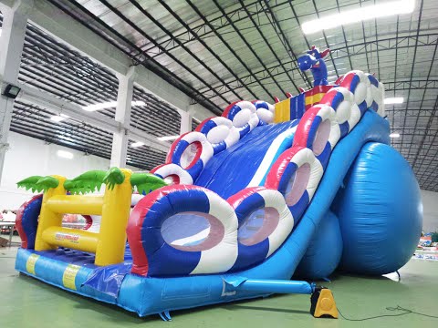 Видео: Батут Дракон