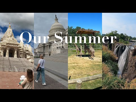 Видео: Наше Лето. Индийский храм, Вашингтон, парки и немного из повседневной жизни