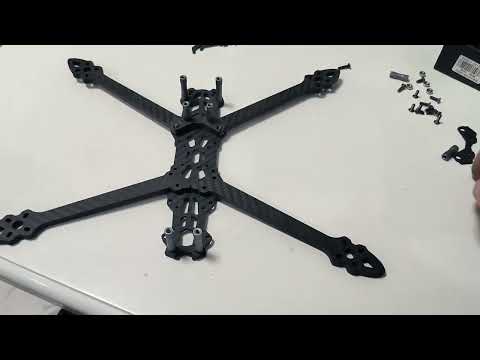 Видео: СБОРКА РАМЫ FPV ДРОНА MARK 4 | 7 дюймов