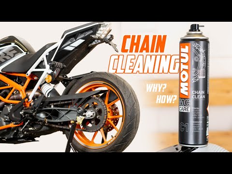 Видео: СТОП! Почистите цепь вашего мотоцикла!