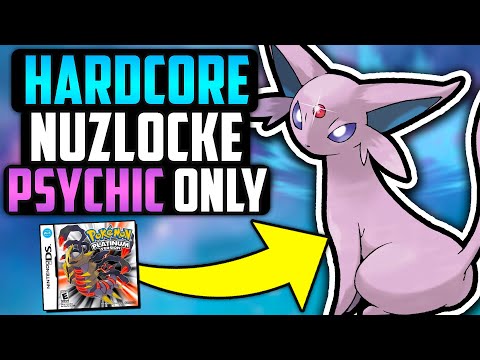 Видео: МОГУ ЛИ Я ПОБЕДИТЬ POKÉMON PLATINUM HARDCORE NUZLOCKE, ИСПОЛЬЗУЯ ТОЛЬКО ПСИХИЧЕСКИЕ ТИПЫ!? (Вызов...