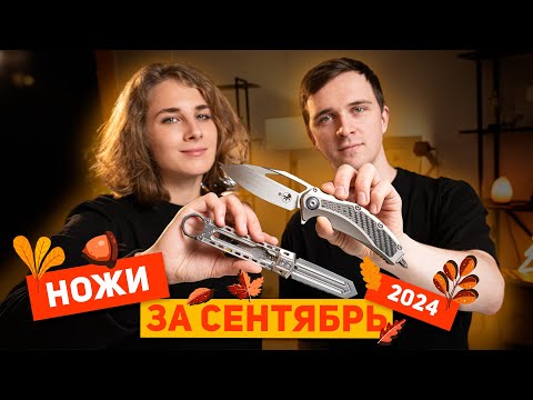 Видео: Новые НОЖИ за сентябрь 2024