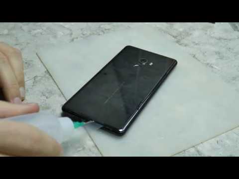 Видео: XIAOMI MI MIX 2 / Замена стекла. Как клеятся безрамочные смартфоны?!