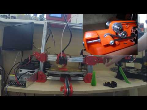 Видео: Идеальная печать после глобальных переделок. tarantula teva i3 new проект