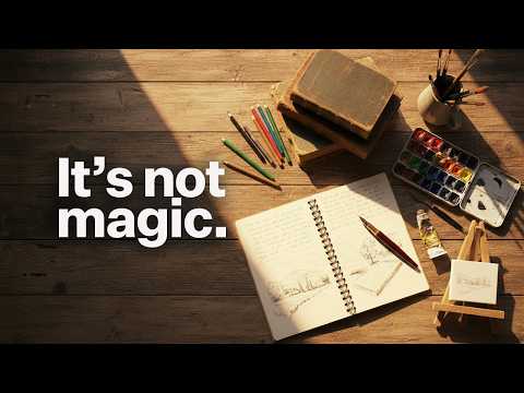 Видео: 12 вещей, которые нужны, чтобы заниматься искусством (и продолжать заниматься им).