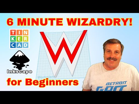 Видео: Волшебство Tinkercad и Inkscape SVG создаст недостающую деталь за 6 минут!