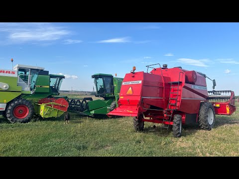 Видео: Комбайни в наявності!! Капсула часу John Deere 1158 жатка 3,6м Шумахер Кондиціонер 