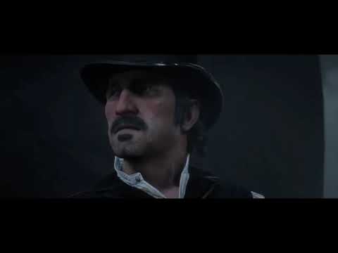 Видео: Смерть Артура Моргана под песню В. Цоя "Легенда"