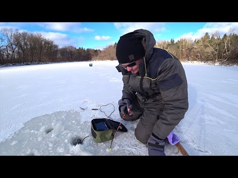 Видео: ГЛЯНЬ ЯК КЛЮЄ! Підводна зйомка. Зимова рибалка 2024