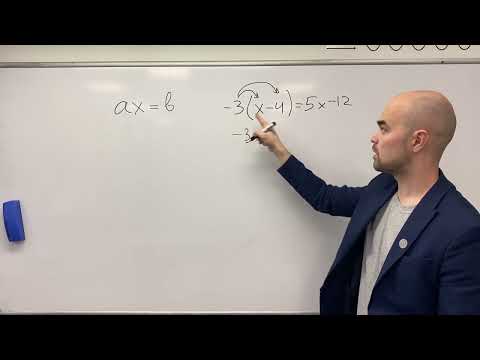 Видео: Линейные уравнения с одной переменной ( для 7а класса)
