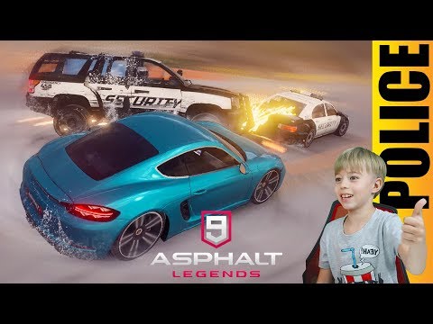 Видео: КОПЫ В ГОРОДЕ! 😱 Asphalt 9 - ПОЛИЦИЯ НАС НЕ ДОГОНИТ!