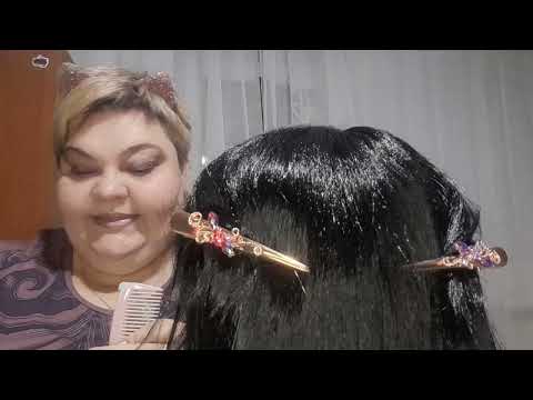 Видео: Асмр/🎄Новое видео перед Новым годом!!!🎄🎑 , шепот,тихий голос,причёска на корпоротив.