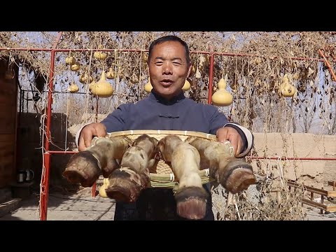 Видео: Дядя сельский купил черных ослиных копыта чтобы получилось «острое ослиное копыто»